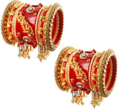 CHURA KING Plastic Bangle Set(Pack of 18)