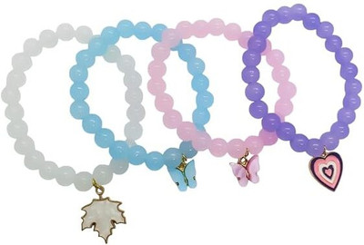 Amit Fashion Alloy Beads Bracelet Set(Pack of 4)