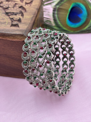 AMRITIYA Alloy Bangle Set(Pack of 4)