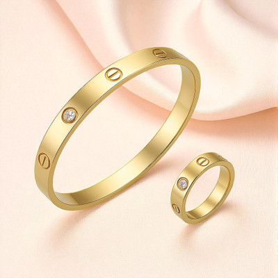 Goldiwala Alloy Gold-plated Bracelet(Pack of 2)