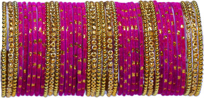 Shriva Traders Glass Bangle Set(Pack of 42)