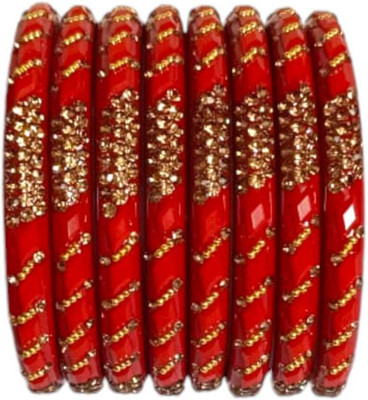 ASP Glass Cubic Zirconia Kada(Pack of 8)