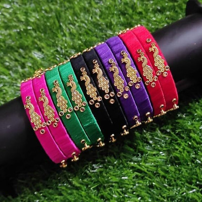 Nathans Global Traders Plastic Bangle Set(Pack of 10)