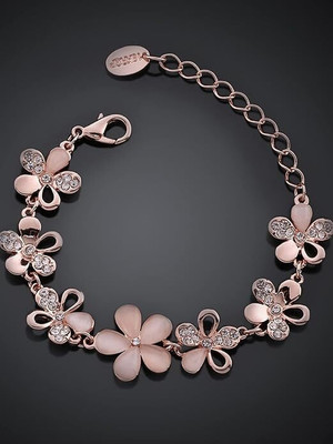 Vembley Alloy Silver Bracelet Set