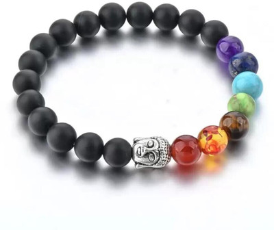 Agatesvibe Stone Beads, Agate, Amber, Turquoise Bracelet