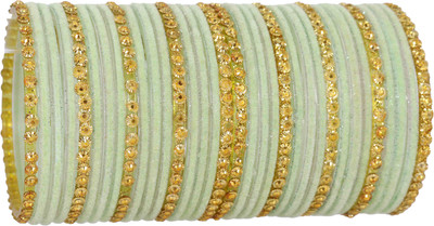 ZULKA Glass Bangle Set(Pack of 34)