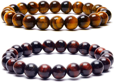 DIVINE SOUVENIRS Stone Beads Bracelet Set(Pack of 2)