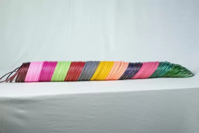 wear your shine with sk Glass Bangle Set(Pack of 144)