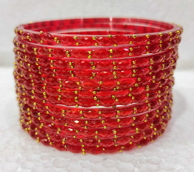 ABC Glass Bangle Set(Pack of 10)