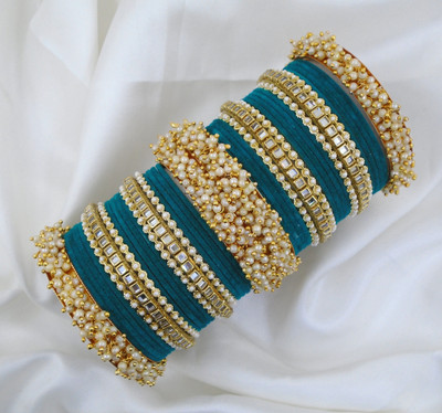 Ha Meem Metal Bangle Set(Pack of 2)