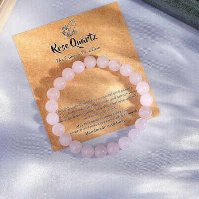 Glowriti Rose Quartz Bracelet