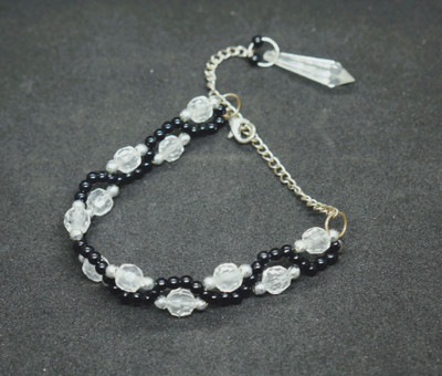 Bossy Crafter Glass Bracelet