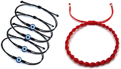 MANMORA Fabric Bangle Set(Pack of 5)