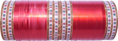 ADVANCE KANGAN Plastic Cubic Zirconia Bangle Set(Pack of 2)