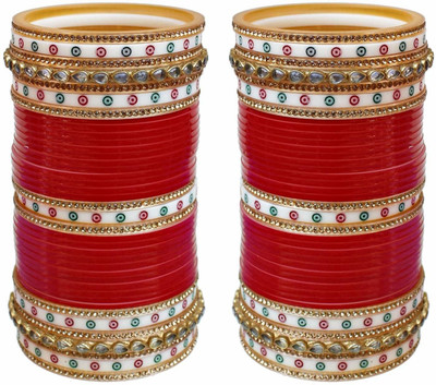 OJHA Alloy Beads, Zircon Chudas(Pack of 2)