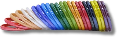 zeora Glass Bangle Set(Pack of 24)