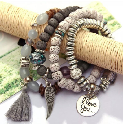 Vembley Alloy Bracelet(Pack of 4)