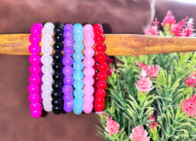 KRISHMAYATOZ Crystal Crystal Bracelet Set(Pack of 7)