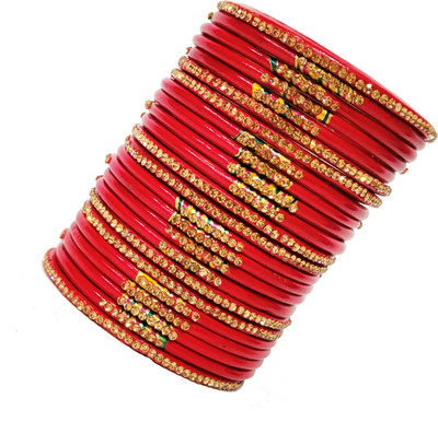 Lahthi Wala Lac Bangle Set(Pack of 24)