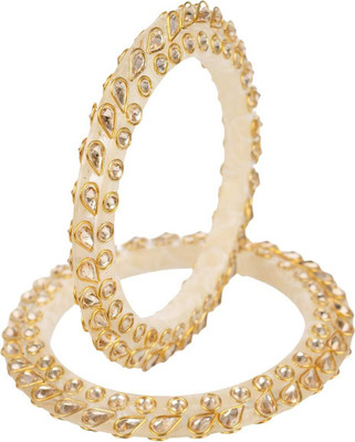 RAAVI Brass Gold-plated Bangle
