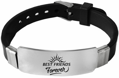 The Men Gift Metal, Rubber Bracelet