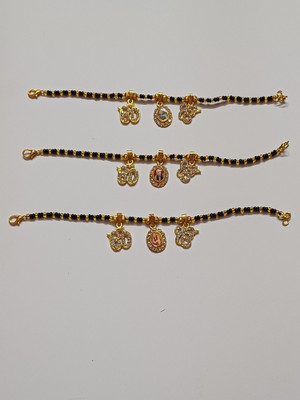 GURU JI CREATION Mother of Pearl Bracelet Set(Pack of 3)