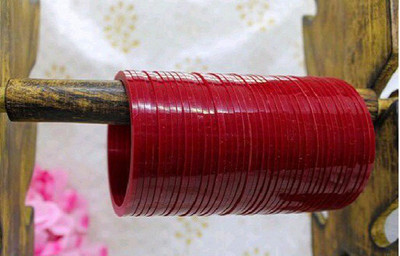 SA Creation Plastic Brass Bangle Set