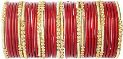 Suhagan Glass Bangle Set(Pack of 36)