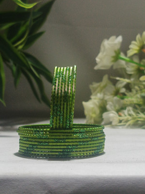 DRC TRADERS Metal Bangle(Pack of 10)