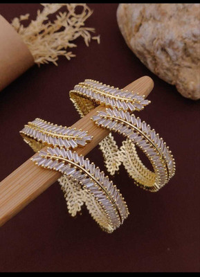 PARMESHWAR IMITATION Copper Diamond Gold-plated Bangle