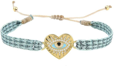 ZIVOM Copper Cubic Zirconia Gold-plated Bracelet