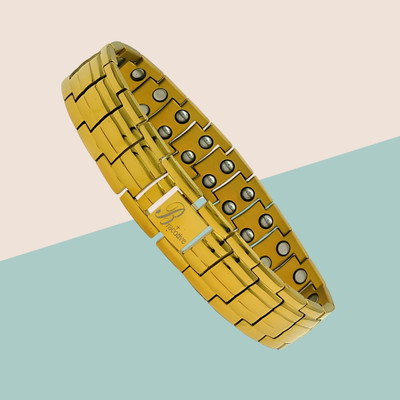 Bracotive Stainless Steel Gold-plated Bracelet