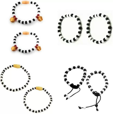 subhart Plastic Beads Bangle Set(Pack of 4)