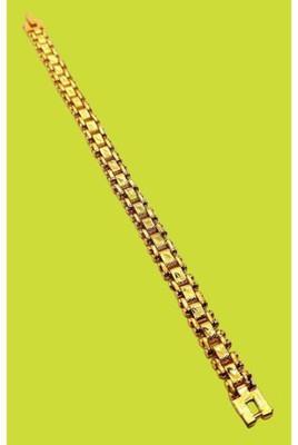 KINGSTYLEIMPEX Stainless Steel Gold-plated Bracelet