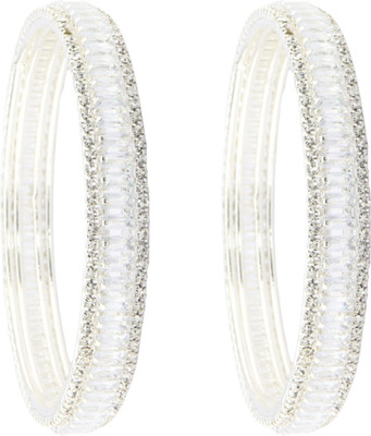 ZULKA Metal Diamond Kada(Pack of 2)