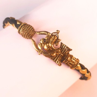 RAMDEV ART FASHION JEWELLERY Brass, Copper Gold-plated Bracelet