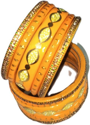 Simran clothing Lac Bangle(Pack of 2)