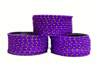 hand kkrafts Metal Bangle Set(Pack of 10)