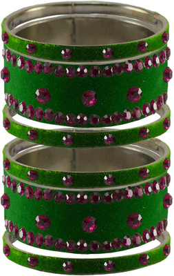 Vidhya Kangan Brass Bangle Set(Pack of 6)