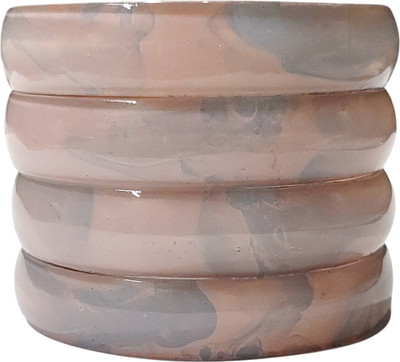 ZHdecore Glass Bangle Set(Pack of 4)
