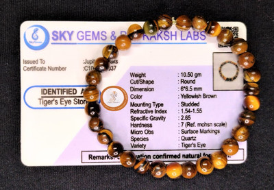 jupiter speaks Stone Crystal Bracelet