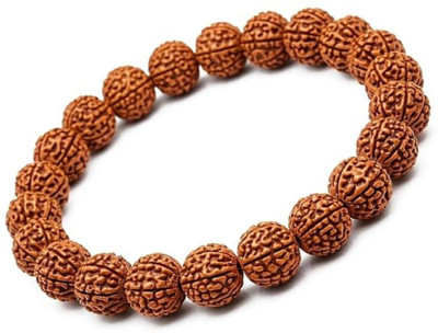 DVISHA Crystal, Rudraksha Beads Charm Bracelet