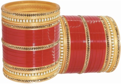 SHOPNADE Plastic, Alloy Bangle Set(Pack of 2)