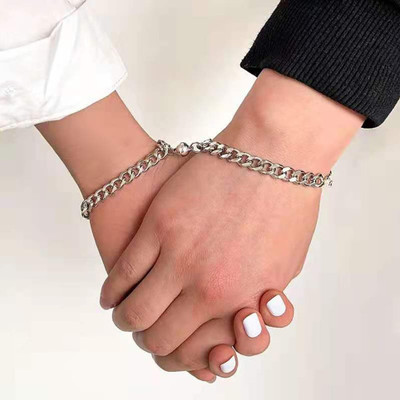 TVI Alloy Silver Bracelet(Pack of 2)