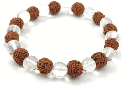 SUKHAD Wood, Crystal Bracelet