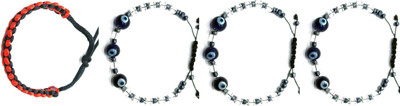 KINGSTYLEIMPEX Dori Charm Bracelet(Pack of 4)
