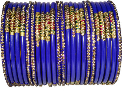 555 BABA LAHTHI Lac Bangle Set(Pack of 24)