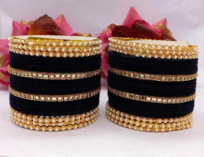RENOY Metal Bangle Set(Pack of 40)