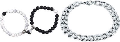 Malas Collection Metal, Stone Bracelet Set(Pack of 2)