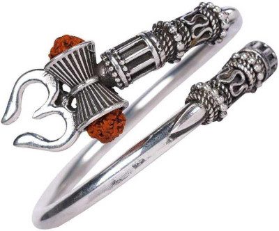 Veediic Hind Brass Silver Kada